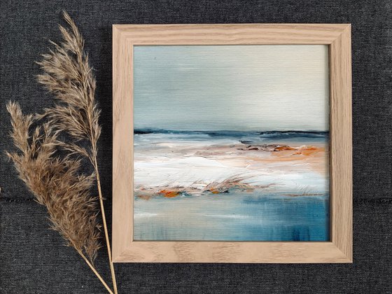 Three Seas, framed