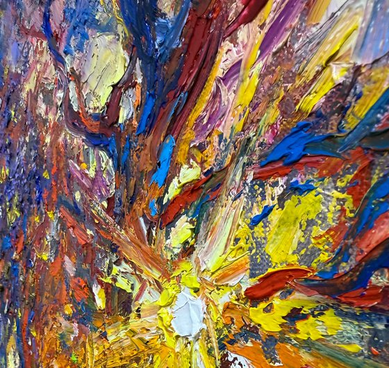 Moment of happiness.