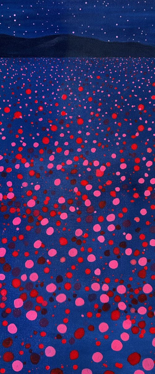 Flower Field V by Jennifer Bell