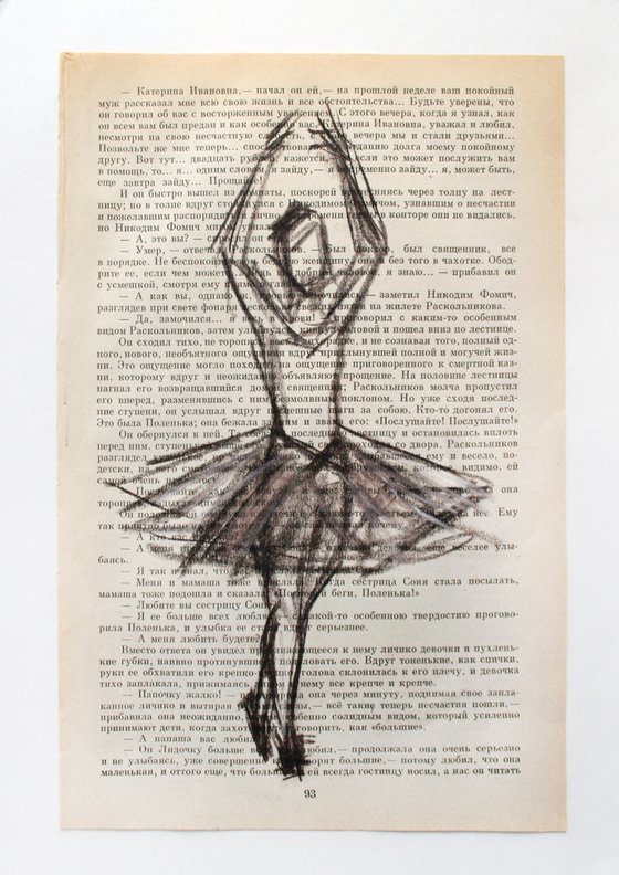 Ballerina Sketch I / ORIGINAL PAINTING