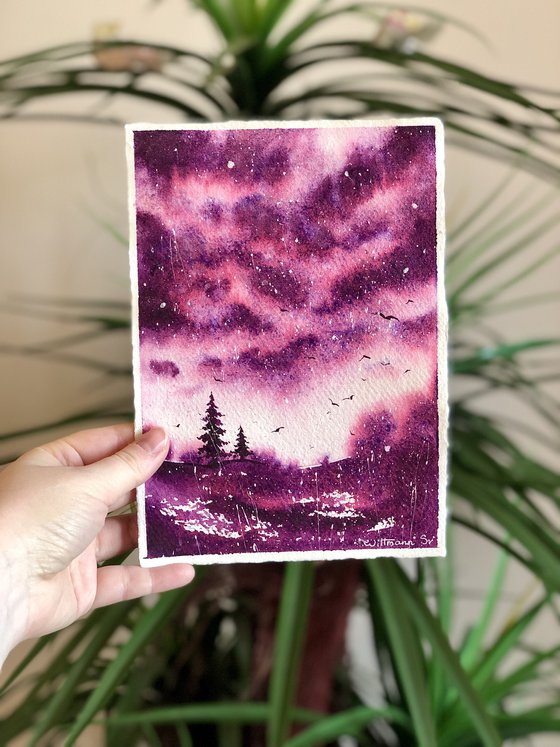 Purple  Forest #3