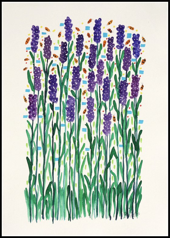Lavender and Bees