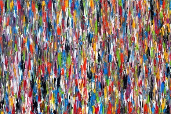 All In #19, 90 x 60 cm