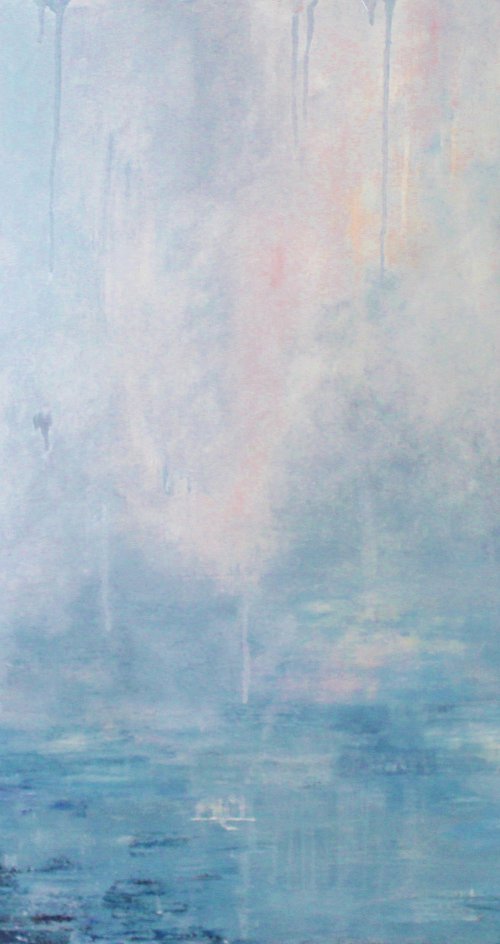 Soltice Dream Abstract Painting by Therese O'Keeffe