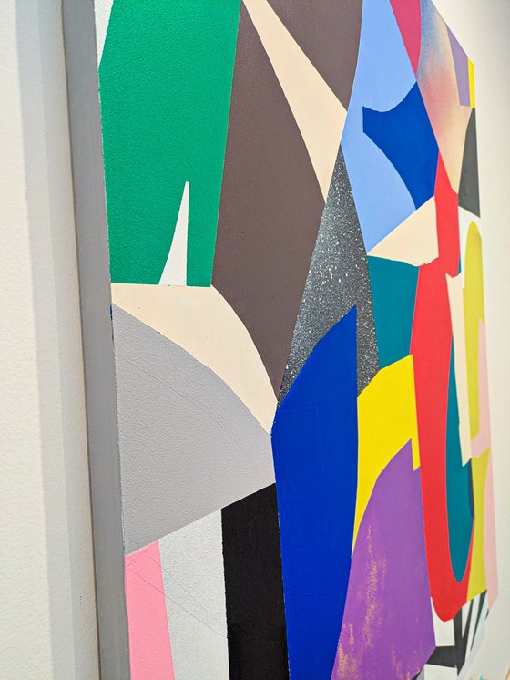 Formal composition #4 Lush Garden