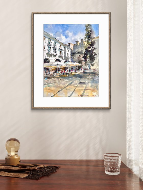 Sunlit Spanish Streets