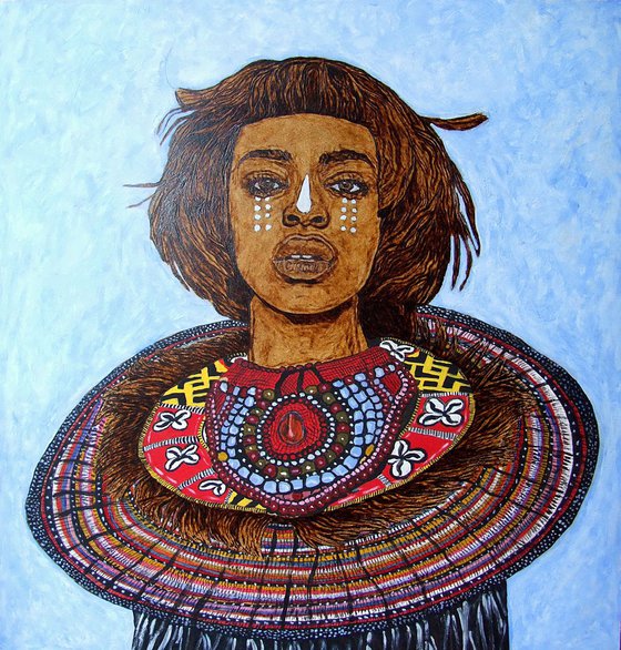 African girl ( Samburu Tribe)