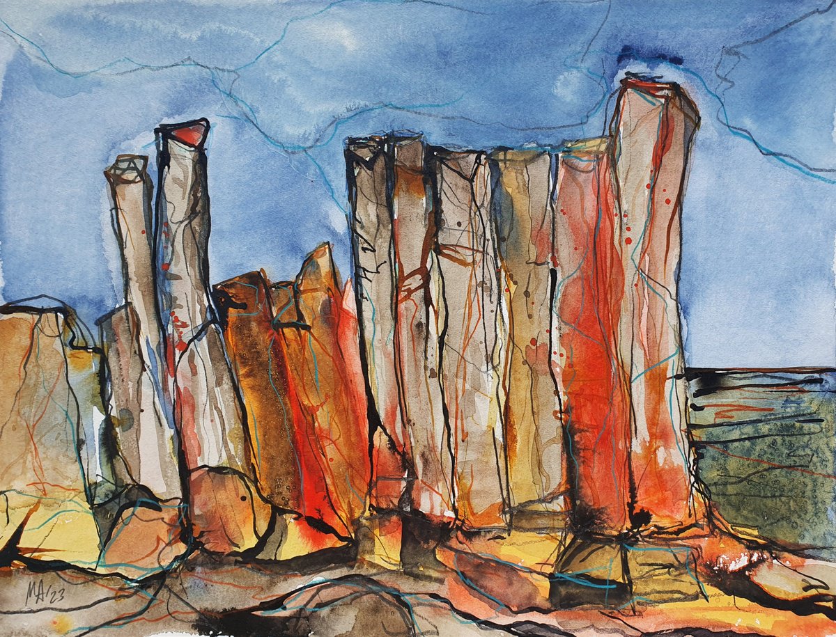 Basalt Rocks by Michael Arndt