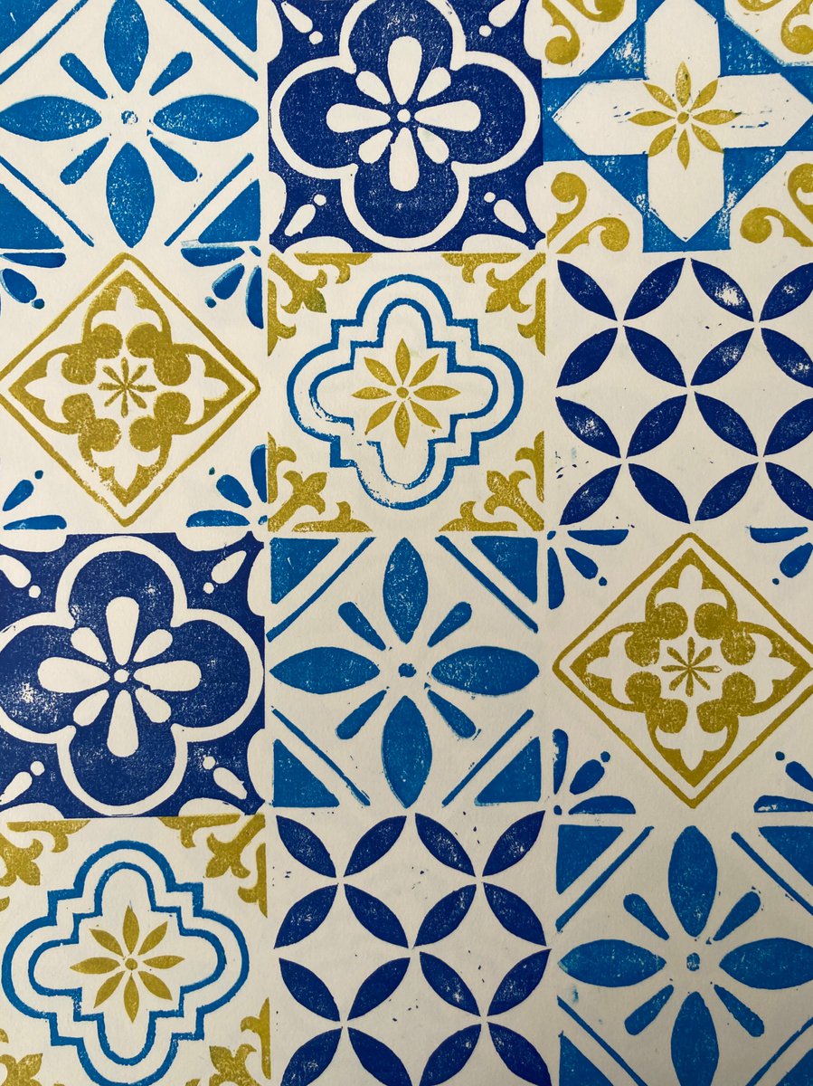 Portuguese Tiles by Anastasija Pudane