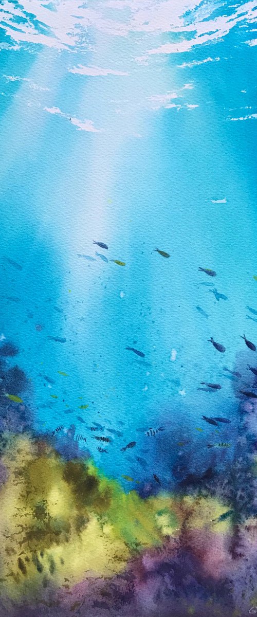 Undersea world #2 by Eugenia Gorbacheva