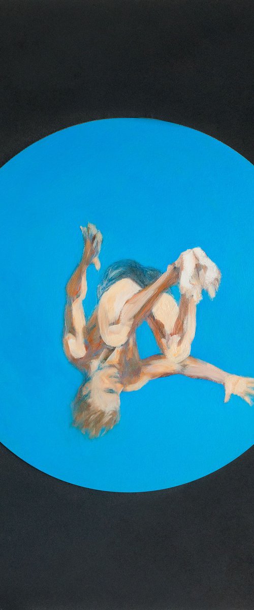 Summer Blue Dot by Nata Zaikina