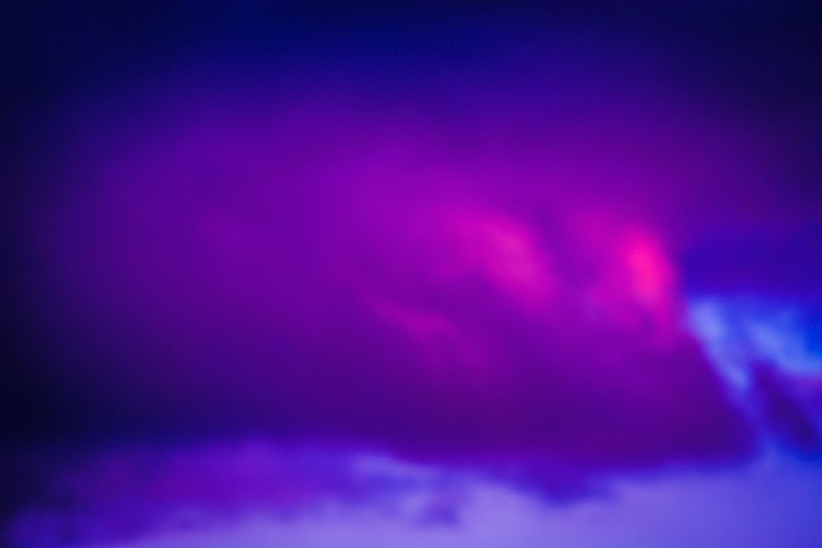 Abstract Landscape Photograph By Tal Paz-Fridman, 22 X 16", Clouds Ii B, Original Artwork