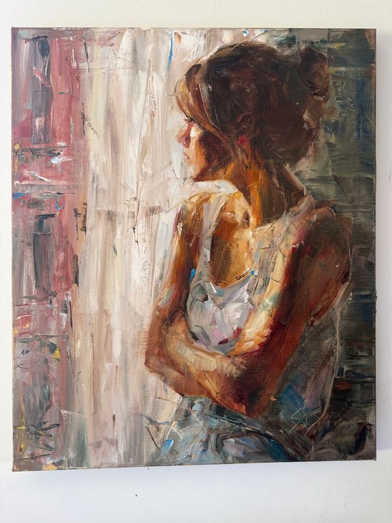 Woman at the window