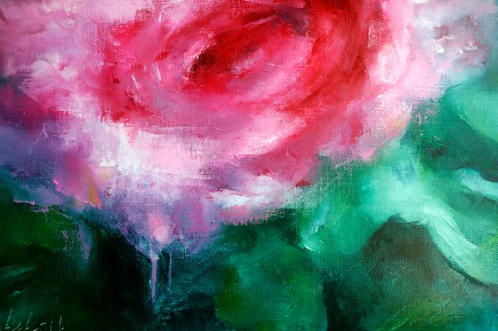 Rose painting