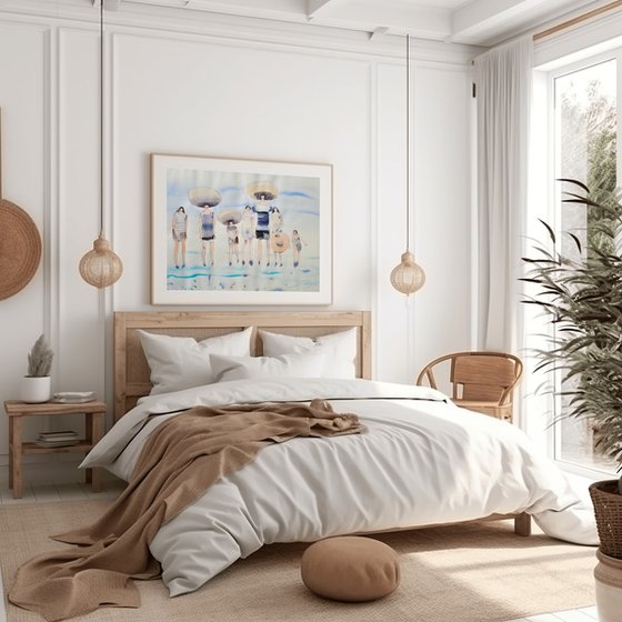 Whimsical Beach Figures