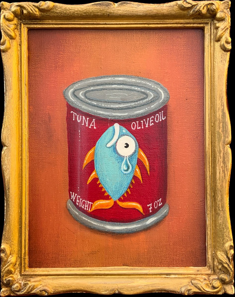 572 - The Solitude of the Canned Animals - TUNA by Paolo Andrea Deandrea