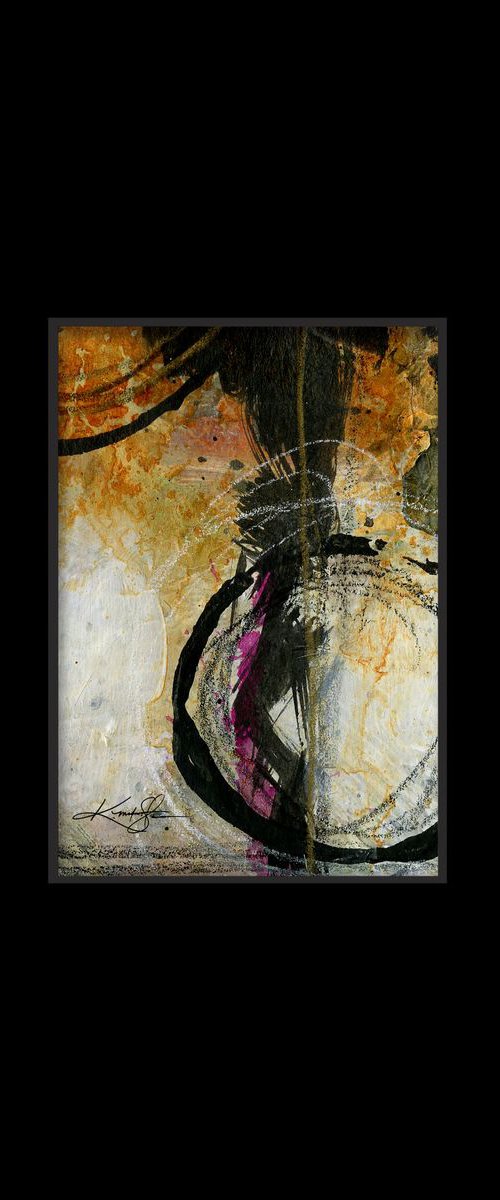 Calling Spirit 2019-26 - Mixed Media Abstract Spiritual Painting by Kathy Morton Stanion by Kathy Morton Stanion