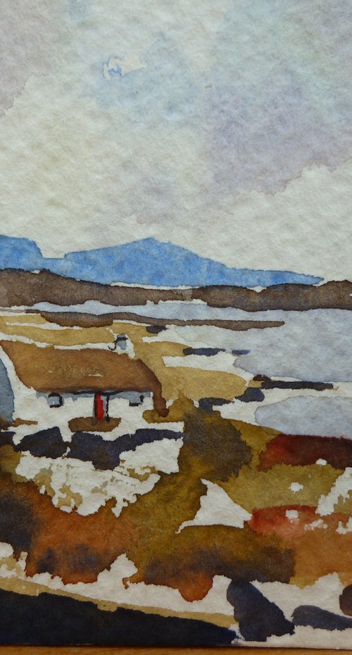 west of Ireland seaside cottage by Maire Flanagan