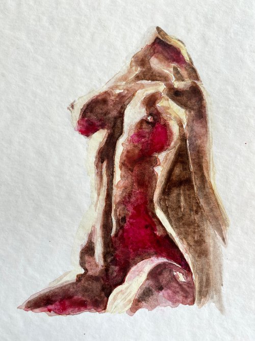 Female Nude by Sandy Broenimann