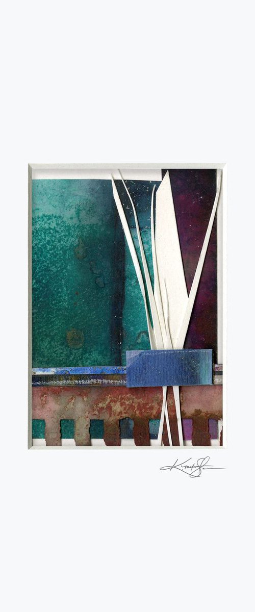 Abstract Collage - collage art by Kathy Morton Stanion by Kathy Morton Stanion