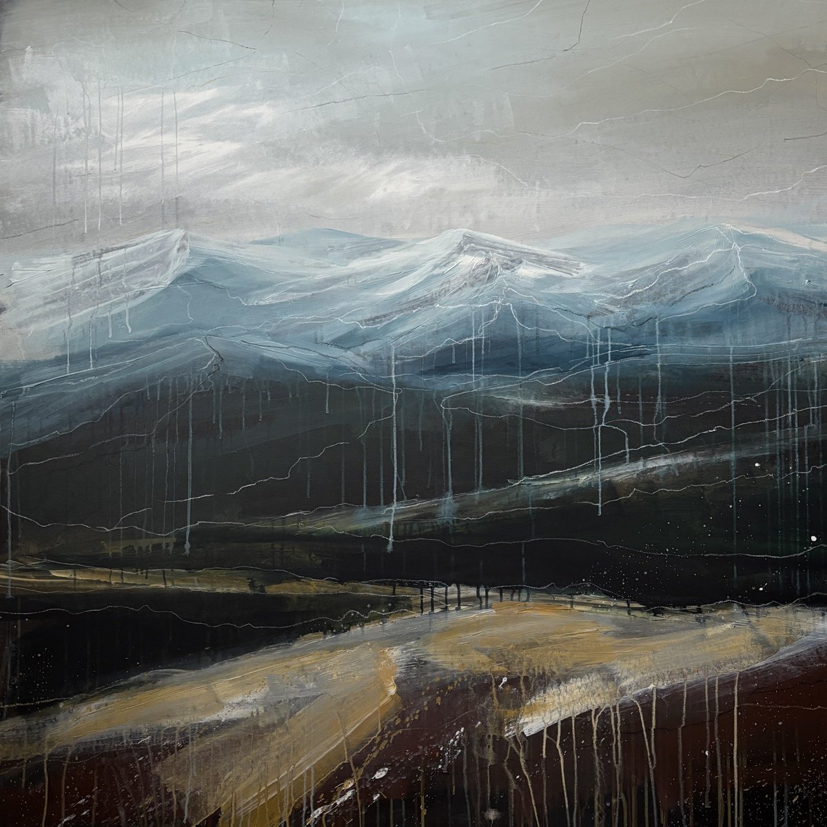  Shadow Of Ancestors By Helen Mount, 51 X 51, Artwork For Sale On Artfinder