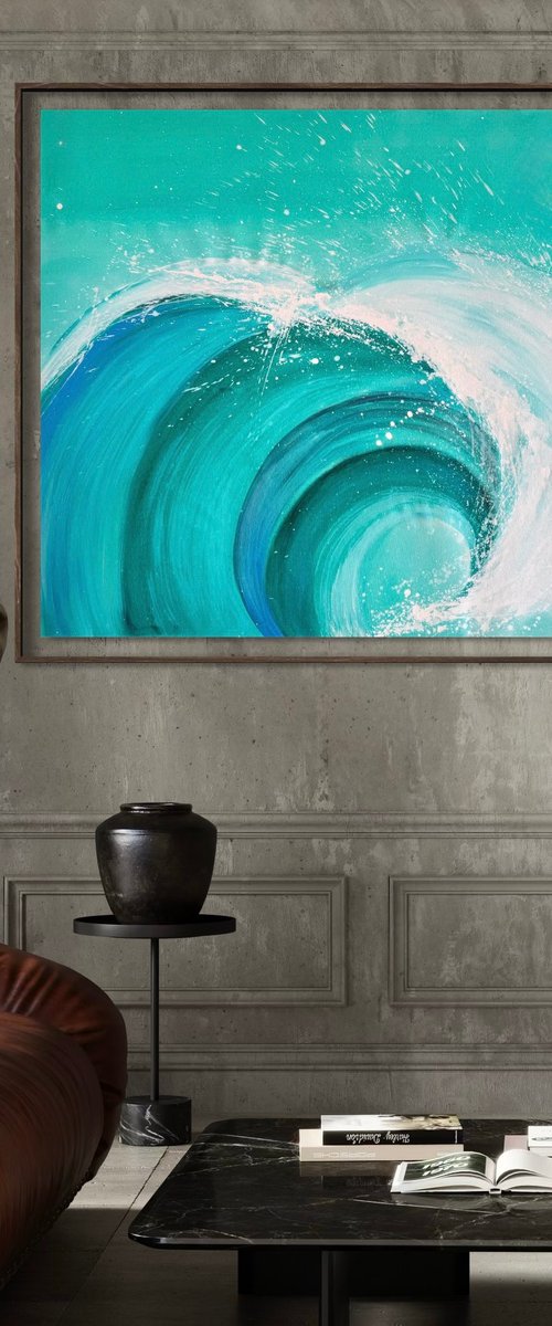 Wave No.6 by Lina Verano