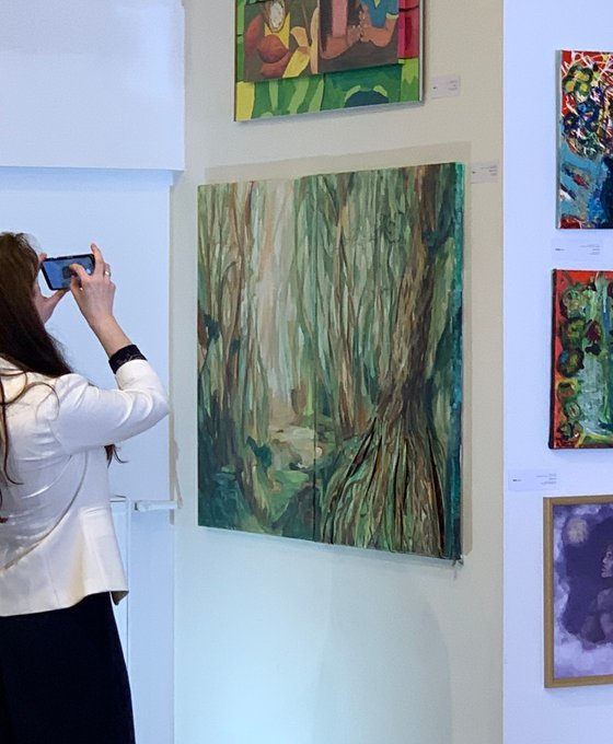 Roots Are Our Support. Diptych