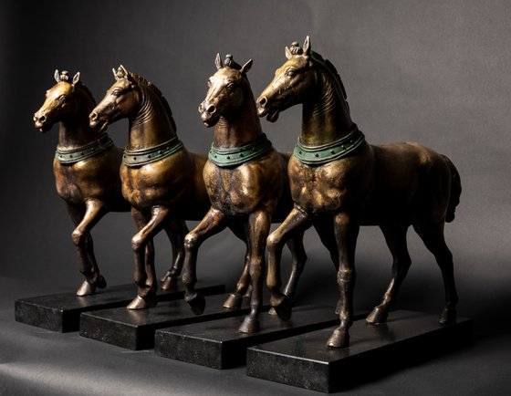 Author’s replica of the Venetian Horses