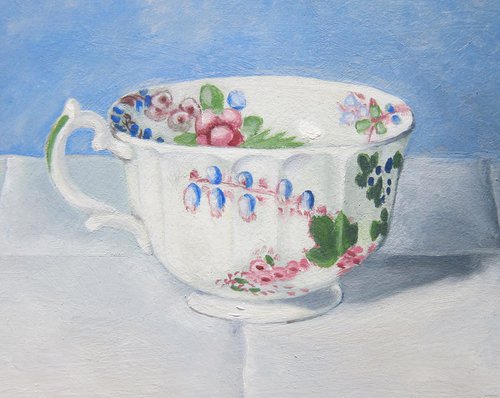 Victorian teacup by Sophie Colmer-Stocker