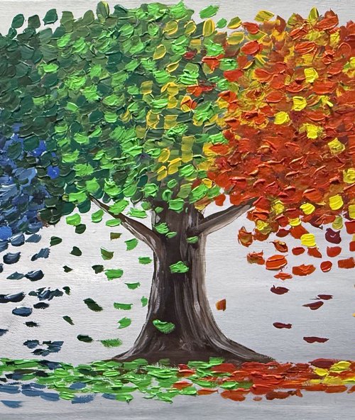 Tree Of Colours by Aisha Haider
