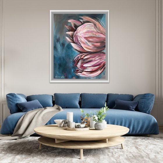 Proteas in Stillness