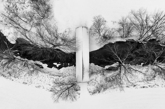 Gates Farm Bridge, Vermont, 61 x 41