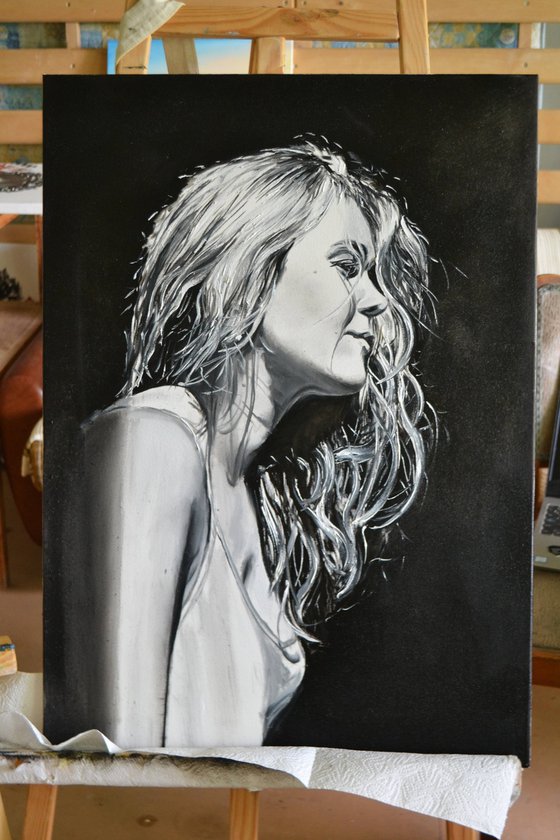 Self-portrait in the Sun