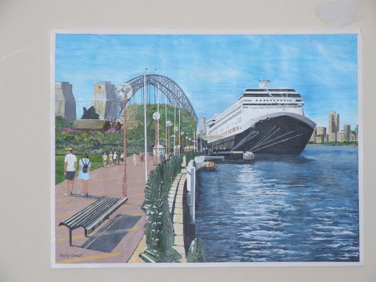 Circular Quay Sydney Harbour by Philip Baker