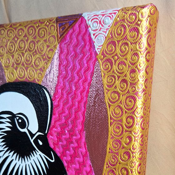Ruby Mandarin Duck