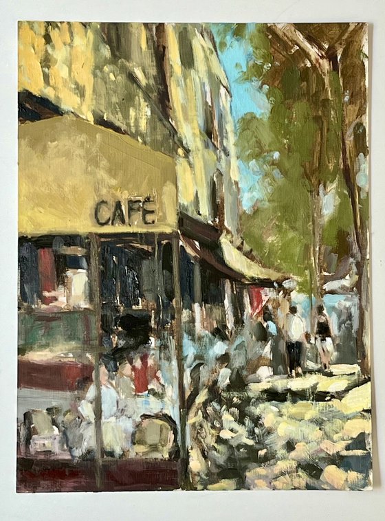Summer in Saint-Germain, Paris