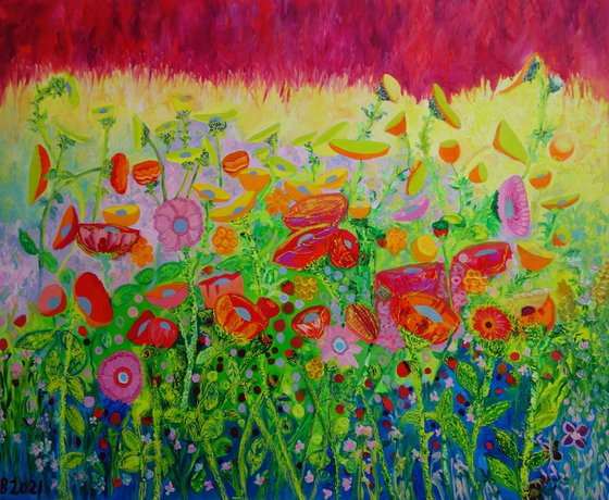 Summer Poppy Meadow