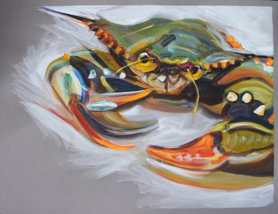 Crab Orange Green