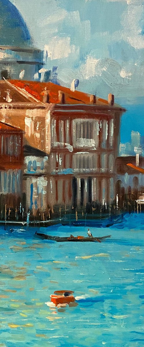 Venice Blue and Red by Paul Cheng