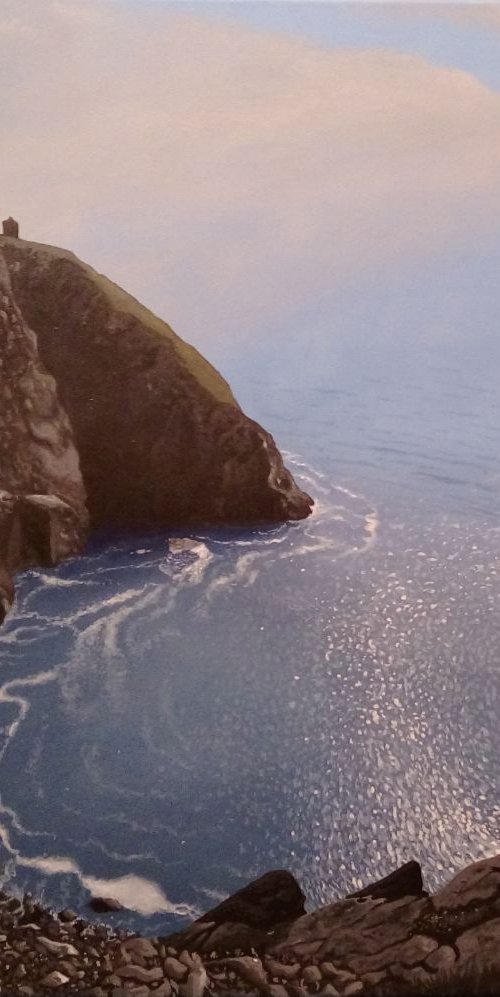 Cliffs of Slieve League 20'' x 24'' by Barry Gray