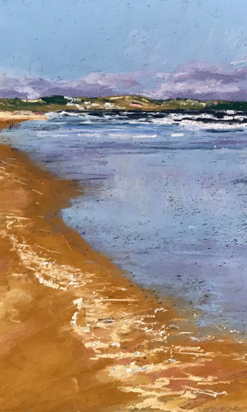 The Beach at Embleton by Andrew Moodie