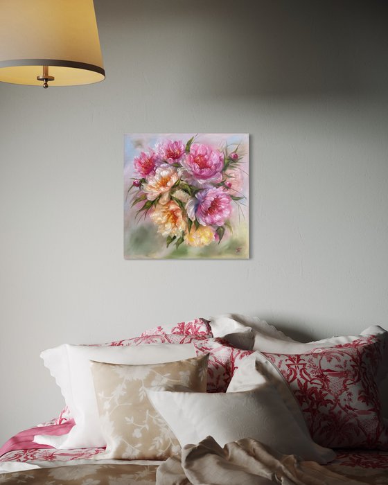 Magic peonies series - Romantic gift