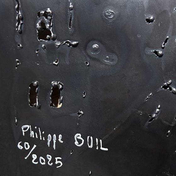 Wall sculpture - Cat Harlequin