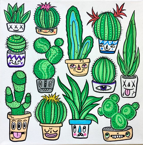 Cacti Heads 2