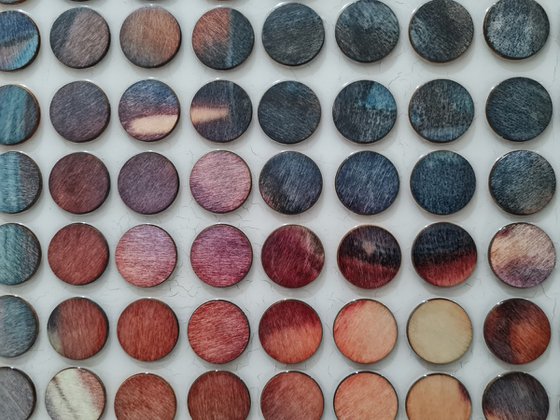 Warm sunshine (n.722) - Dot Art series