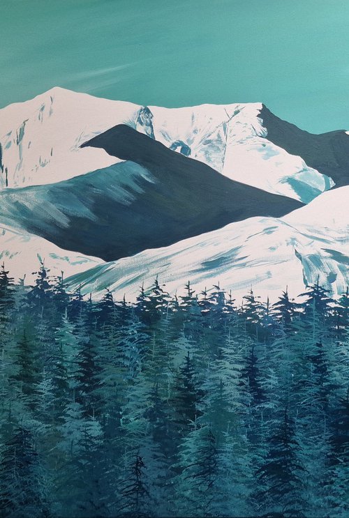 Blencathra from Matterdale, The Lake District by Sam Martin