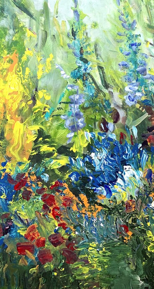 Summer garden I by Irina Laube