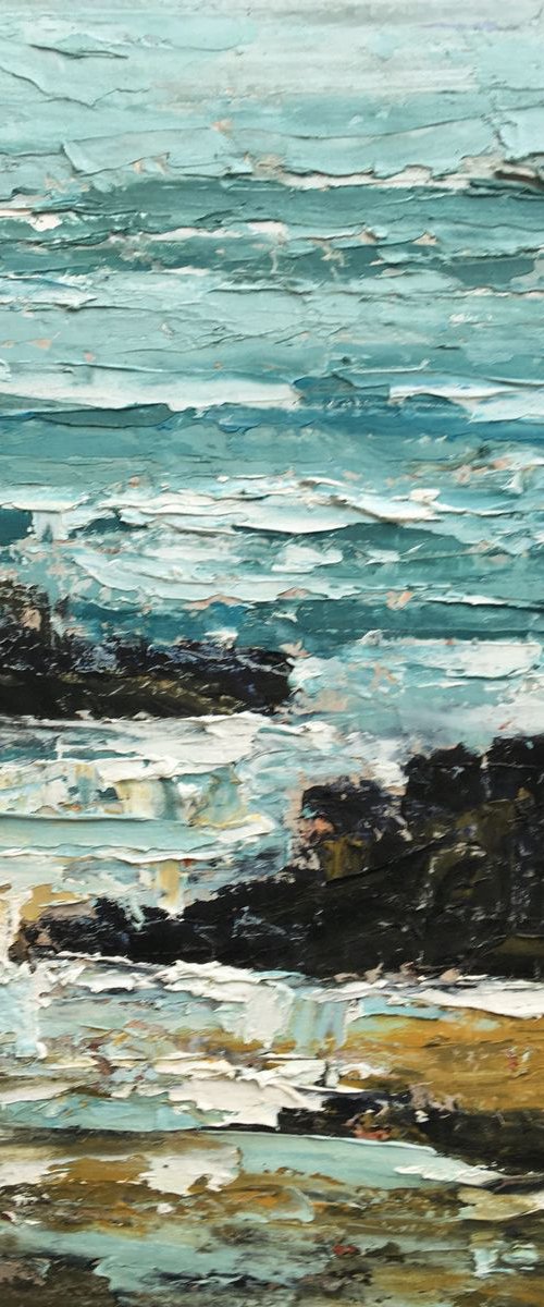 Breaking Surf #4 by Nikki Wheeler