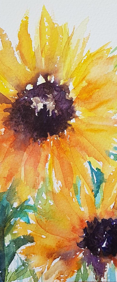 Sunflowers I by Silvia Flores Vitiello