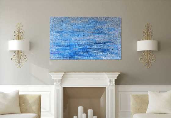 Blue Morning by the Sea